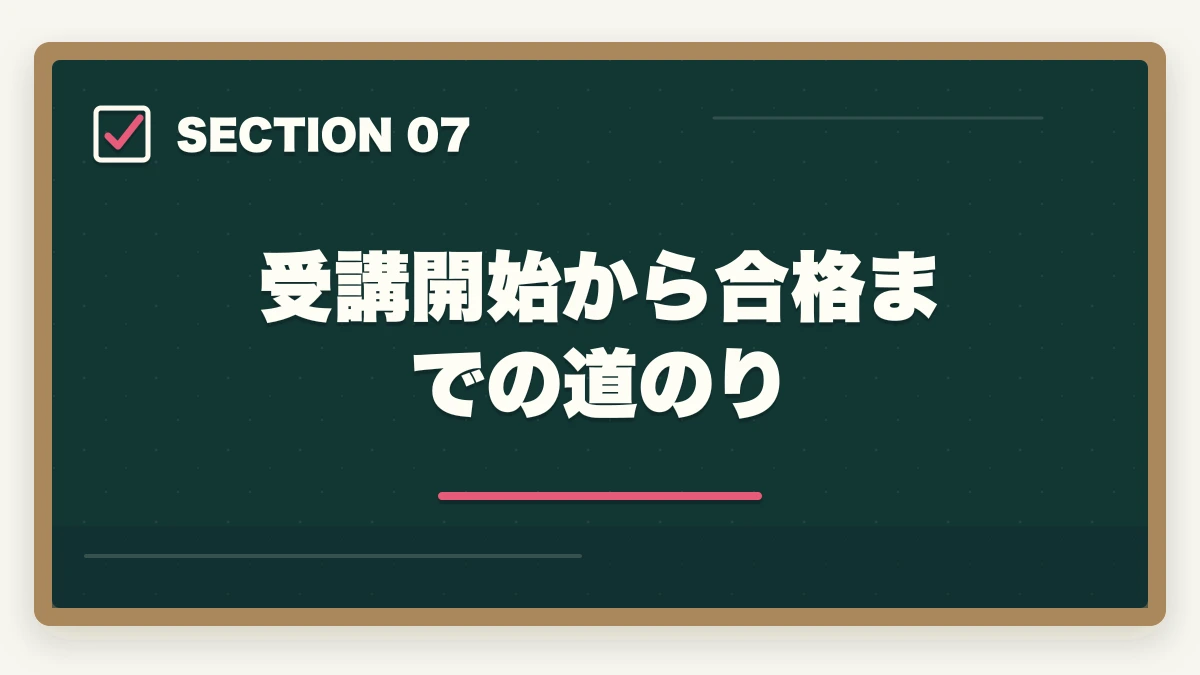 受講開始から合格までの道のり｜介護福祉士通信講座おすすめ3社|30代主婦ブランク復職用に厳選の図解