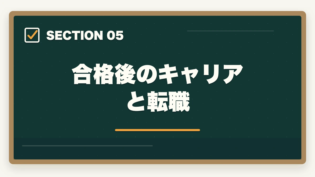 合格後のキャリアと転職｜社会福祉士通信講座おすすめ3社|仕事辞めずに最短1年で取得の図解