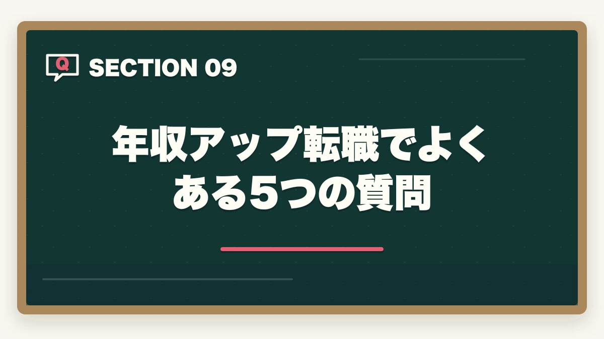 年収アップ転職でよくある5つの質問｜介護福祉士の転職で年収100万円アップを実現した5つの成功パターンの図解