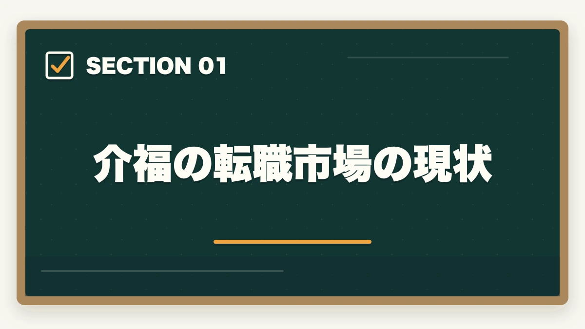 介福の転職市場の現状｜介護福祉士の転職失敗例7パターン|10年介護経験者が後悔しないための事前チェック完全ガイドの図解