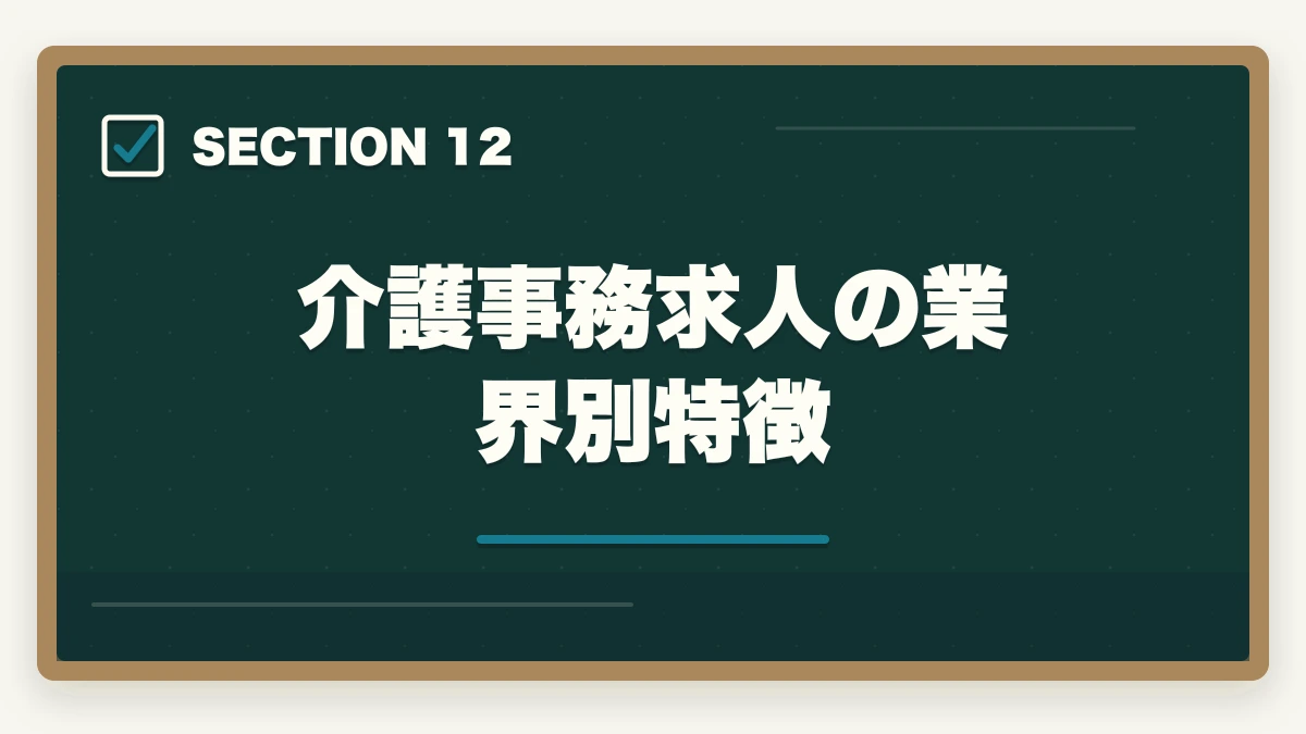 介護事務求人の業界別特徴｜介護事務求人の探し方完全ガイド|優良求人を効率的に見つける5つのルートの図解