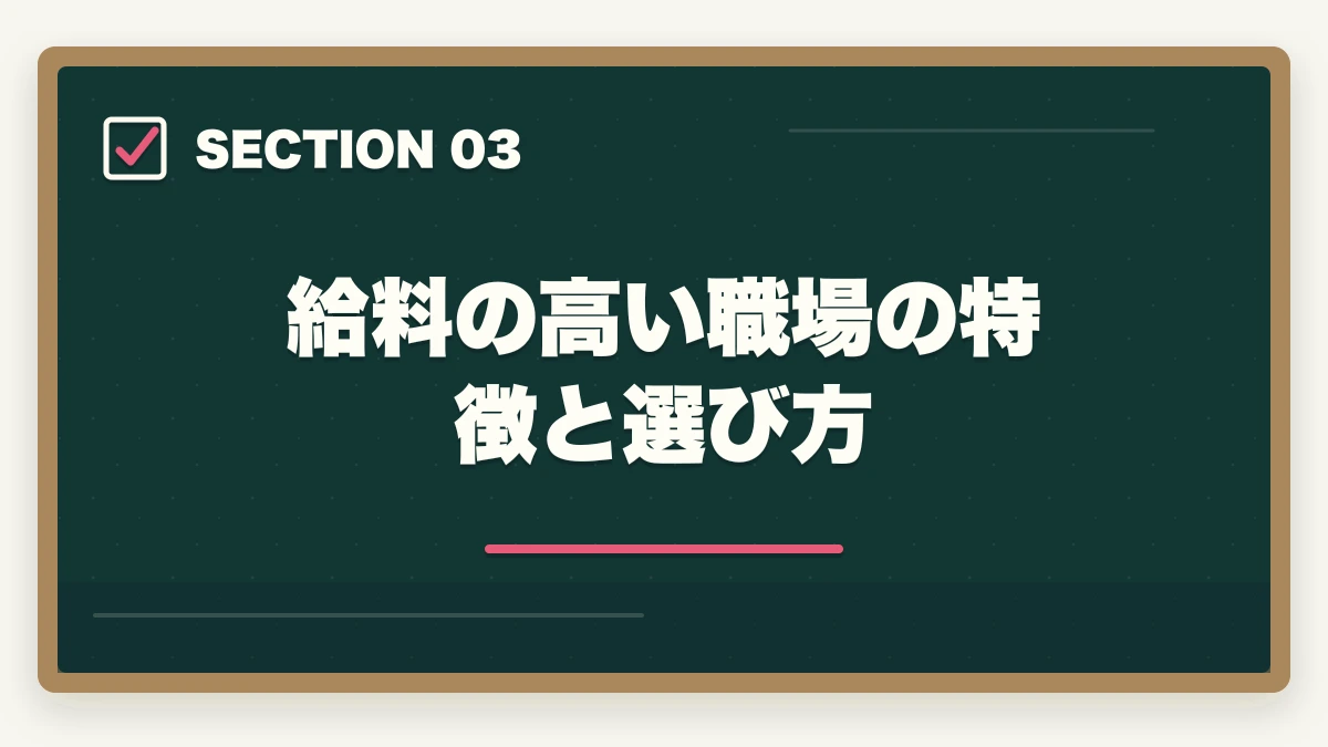 給料の高い職場の特徴と選び方｜看護助手で給料アップする転職戦略|年収100万円アップを実現する5つのステップの図解