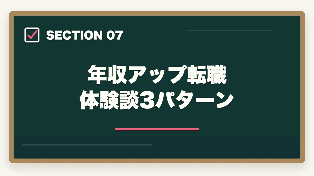 年収アップ転職 体験談3パターン｜登録販売者で給料アップする転職戦略|年収100万円アップを実現する5つのステップの図解