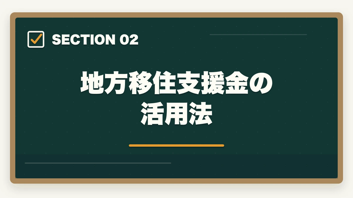 地方移住支援金の活用法｜U・Iターンの介護転職完全ガイド|地方移住支援金100万円+寮付き介護施設で安定キャリアの図解