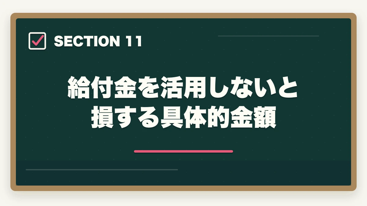 給付金を活用しないと損する具体的金額｜介護福祉士の教育訓練給付金でいくら戻る?ユーキャン・大原の実質負担額と申請方法完全ガイドの図解