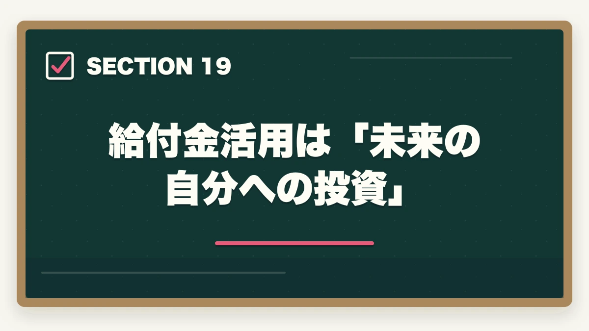 給付金活用は「未来の自分への投資」|介護初任者研修・実務者研修の教育訓練給付金完全ガイド|3段階で最大55,960円還元する戦略の図解