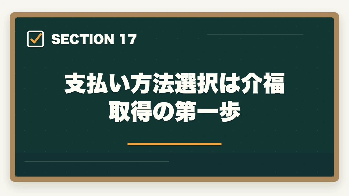 支払い方法選択は介福取得の第一歩|ユーキャン介護福祉士の分割払いvs一括払い完全比較|月々3,900円から始める支払い方法ガイドの図解