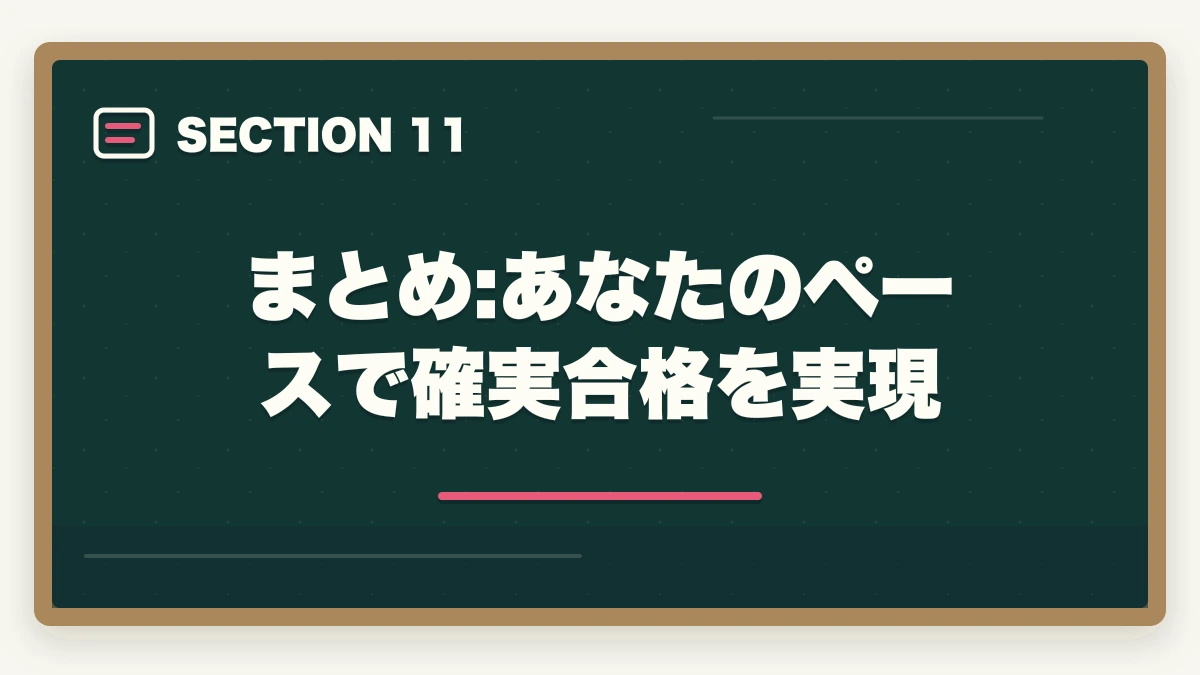 まとめ:あなたのペースで確実合格を実現|ユーキャン介護福祉士は何ヶ月で取れる?最短3ヶ月から1年までの学習期間別合格戦略の図解