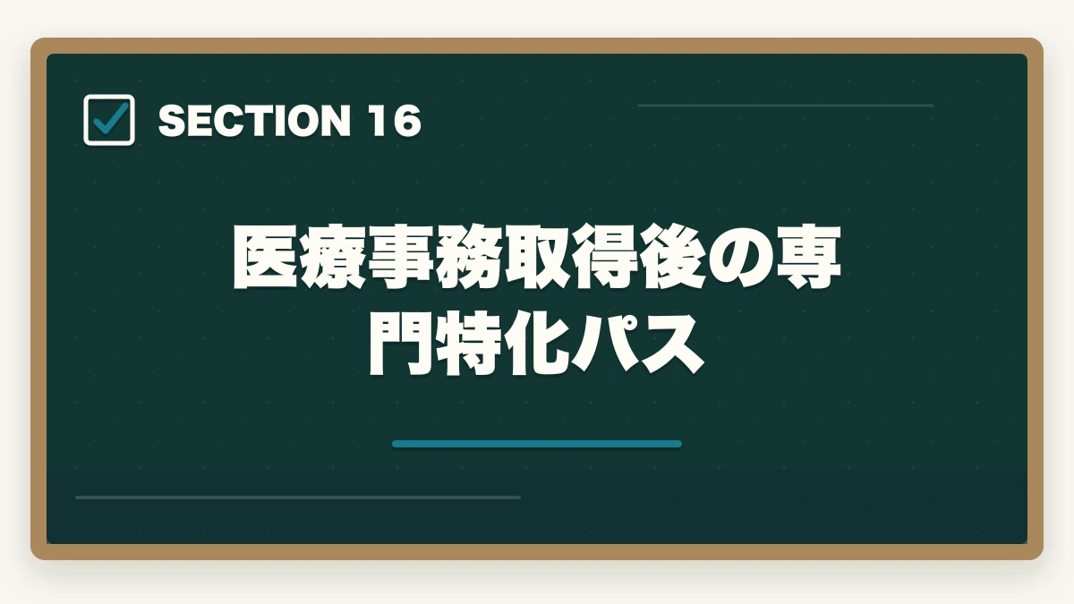 医療事務取得後の専門特化パス｜ユーキャン医療事務を最もお得に取得する完全ガイド|月々3,300円+給付金で実質約3.9万円の図解