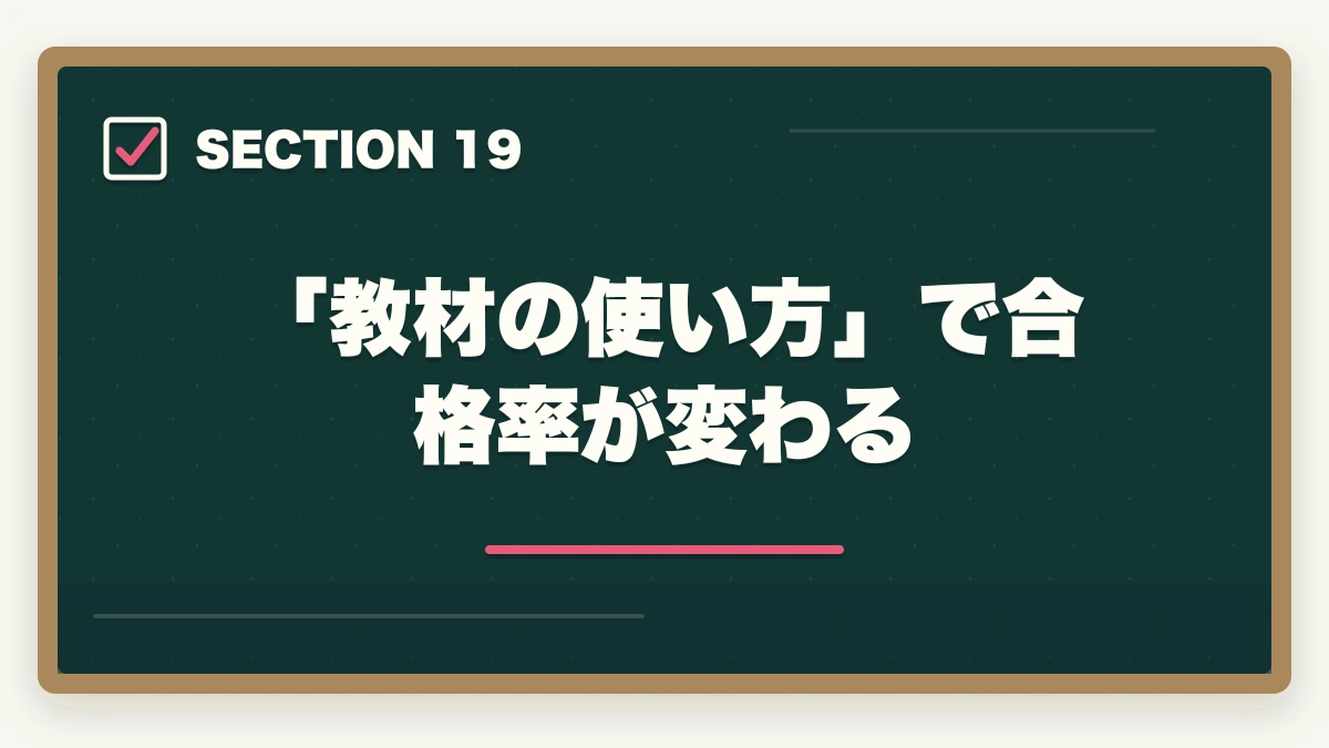 「教材の使い方」で合格率が変わる｜ユーキャンケアマネの教材中身レビュー|8種類のフルカラー教材セットを10年経験者が徹底評価の図解