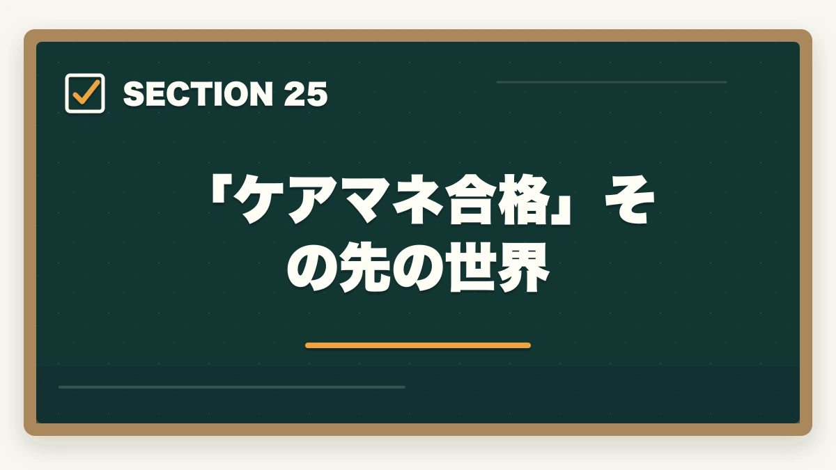 「ケアマネ合格」その先の世界｜ユーキャンケアマネは何ヶ月で取れる?|標準6ヶ月・最短4ヶ月・余裕翌年試験までの3プラン完全比較の図解