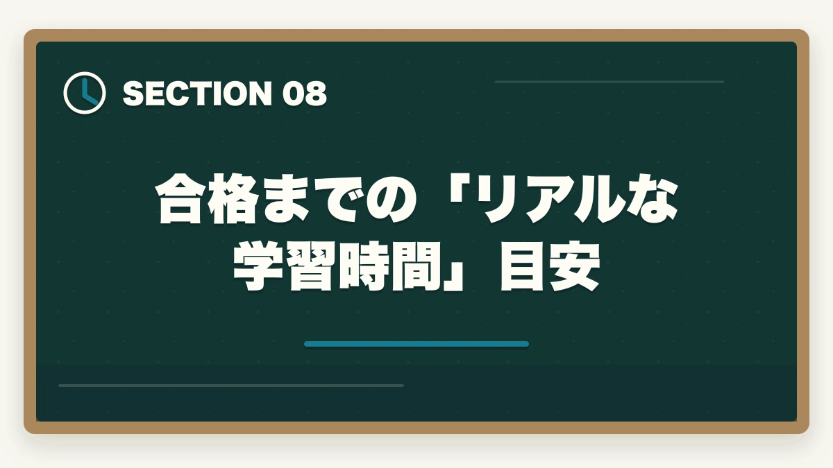 合格までの「リアルな学習時間」目安|ユーキャン登録販売者は何ヶ月で取れる?|標準8ヶ月・最短6ヶ月・余裕12ヶ月の3プラン完全比較の図解