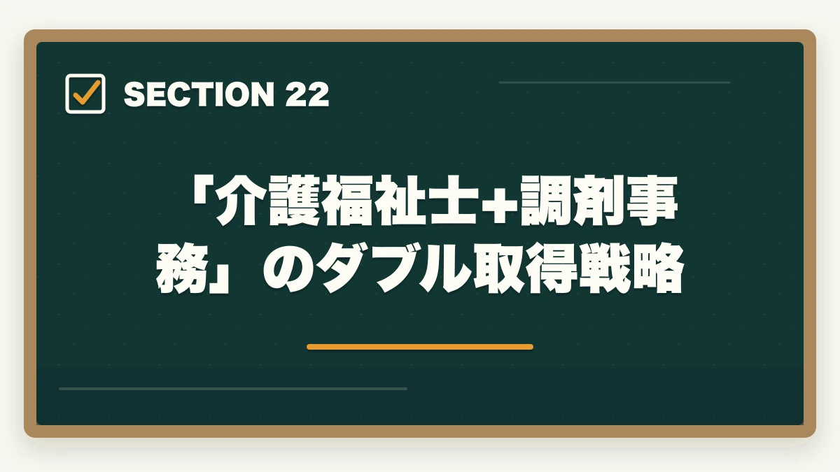 「介護福祉士+調剤事務」のダブル取得戦略|ユーキャン調剤薬局事務のキャンセル・返金完全ガイド|8日間クーリングオフの正しい使い方の図解