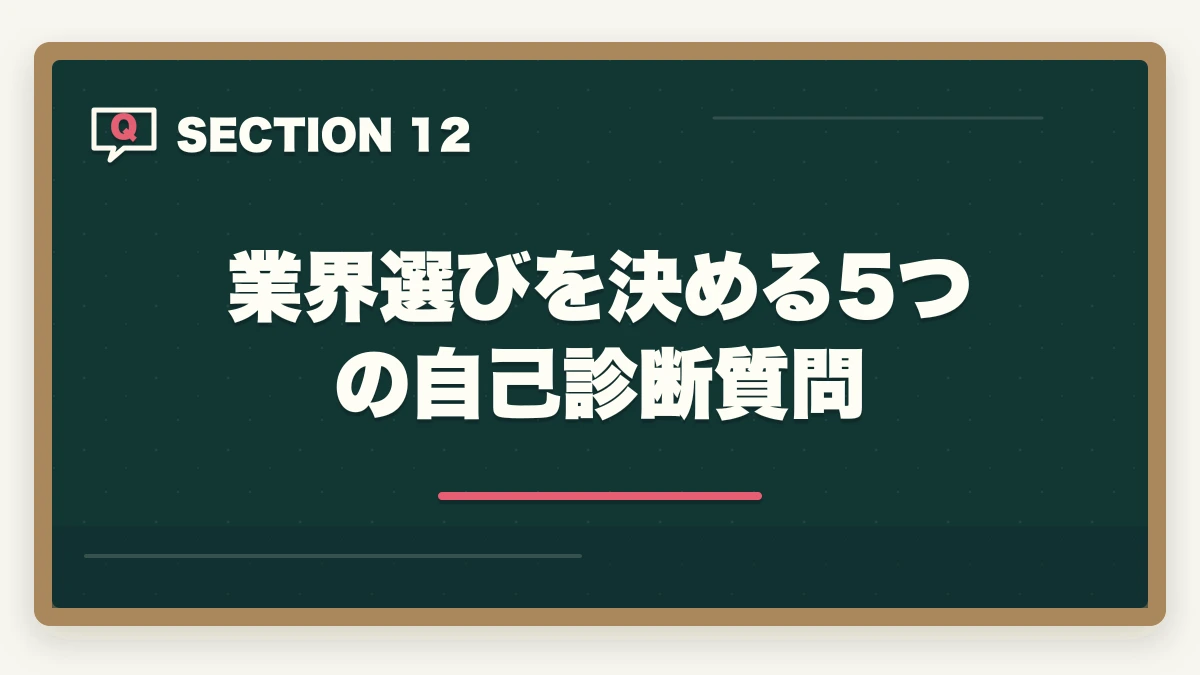 業界選びを決める5つの自己診断質問｜介護資格と医療資格どちらを取るべき?|業界の違い・年収・将来性を10年経験者が解説の図解
