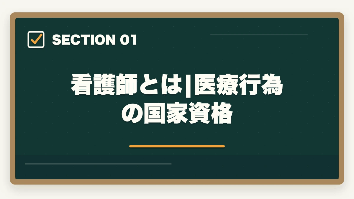 看護師とは|医療行為の国家資格｜介護福祉士と看護師の違い|5軸完全比較と仕事内容・年収・将来性の図解