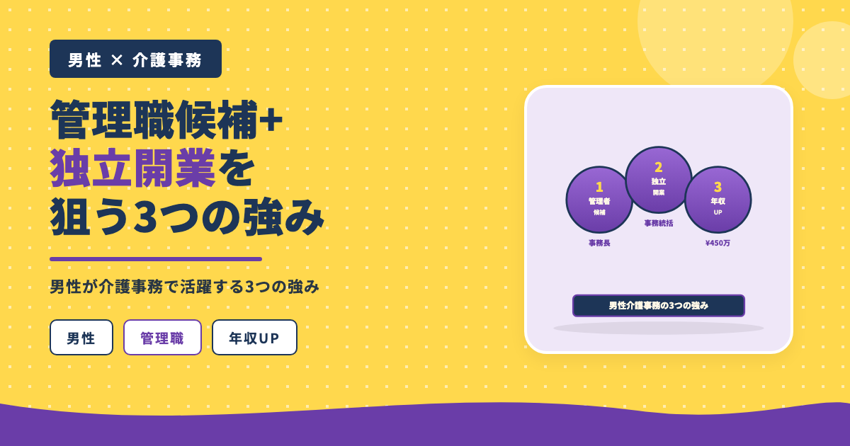 管理職候補3つの強みと年収アップ術